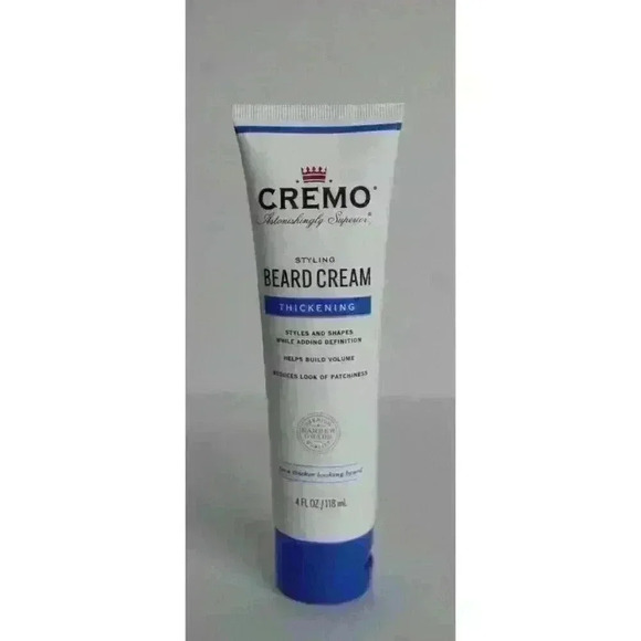 Cremo Styling Beard Cream Thickening 4 fl oz Premium Barber Grade New Unopened - Picture 1 of 6
